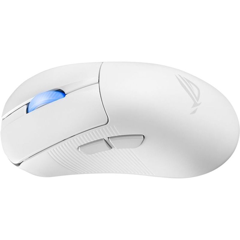 Мышь ASUS P714 ROG KERIS II WL ACE, USB-A, Bluetooth, радиоканал, 42000 dpi, белый, подсветка, фото 6