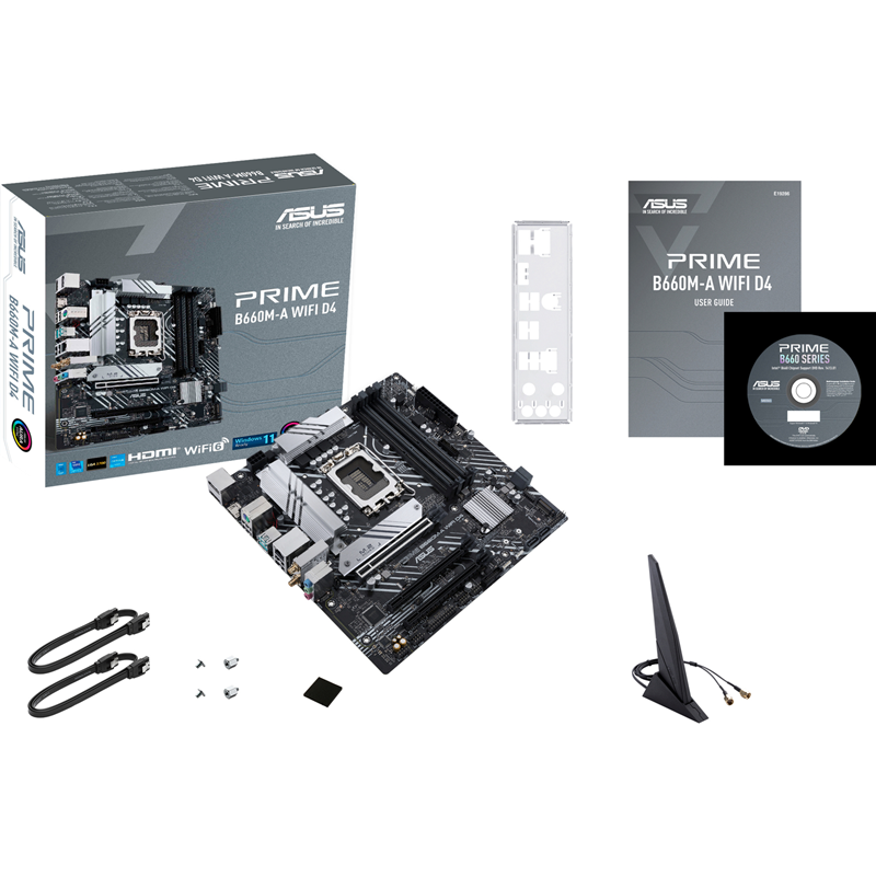 Материнская плата ASUS PRIME B660M-A WIFI D4, LGA1700, Intel B660, Micro-ATX, DDR4, фото 7