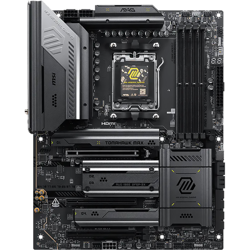 Материнская плата MSI MAG X870E TOMAHAWK MAX WIFI, AM5, AMD X870E, ATX, DDR5, фото 6