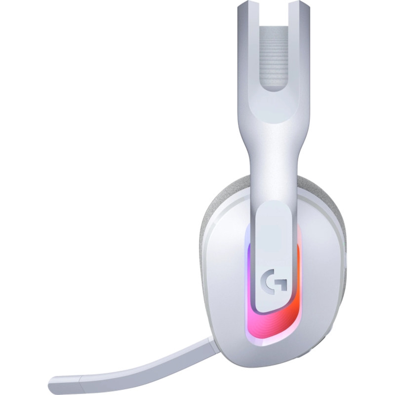Гарнитура Logitech A20 X, Bluetooth 5.3, USB Type-C, полноразмерные, белый, микрофон съёмный, для геймеров, фото 3