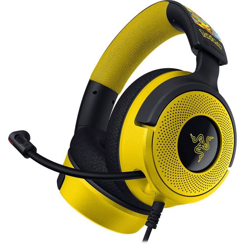 Гарнитура Razer Kraken V4 X - Pokemon Kanto Starters, проводное подключение, Mini-jack, фото 4