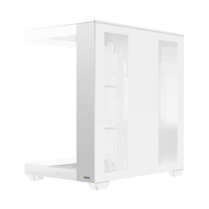 Корпус для ПК Ocypus Delta C74 WH ARGB, Midi Tower, белый, под ATX, mATX, mITX, подсветка ARGB, фото 3