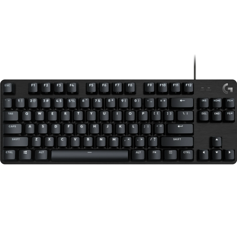 Клавиатура Logitech G413 TKL SE Mechanical, проводное подключение, USB-A, механические, чёрный, подсветка