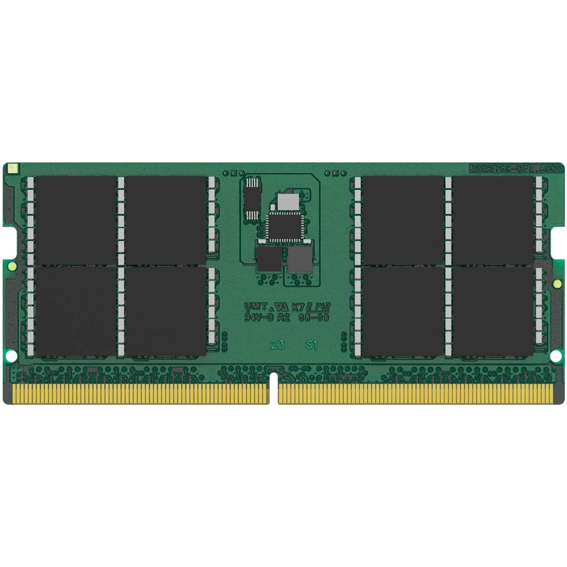 Оперативная память Kingston KVR56S46BS8-16, 16 ГБ, DDR5, 5600 МГц, SO-DIMM, CL46