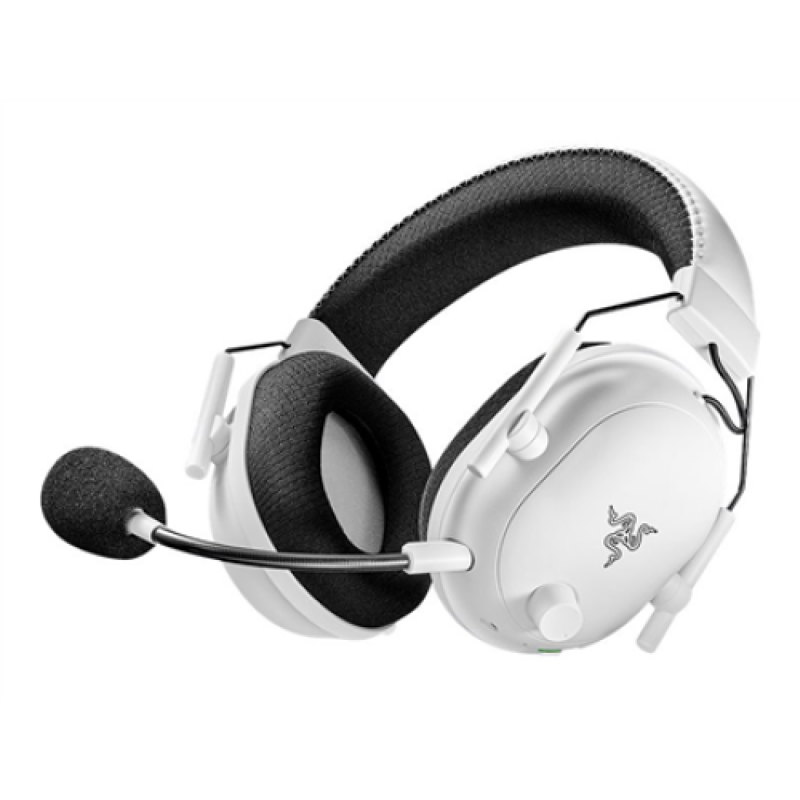 Гарнитура Razer BlackShark V2 Pro 2023, Bluetooth 5.2, полноразмерные, белый, микрофон на держателе, фото 2