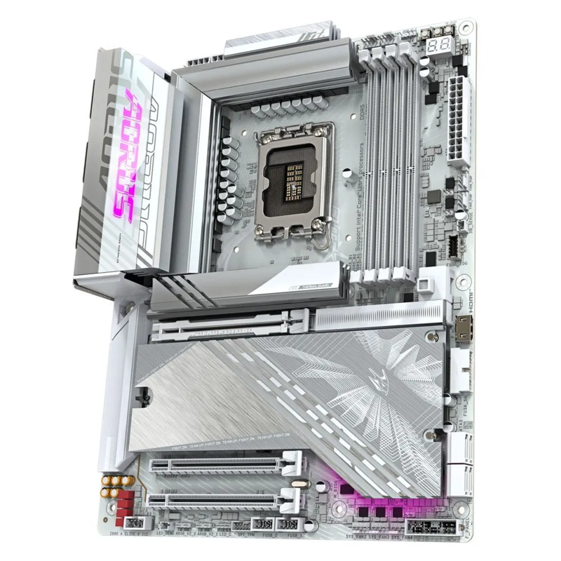 Материнская плата Gigabyte Z890 A ELITE X ICE, LGA1851, Intel Z890, ATX, DDR5, фото 3