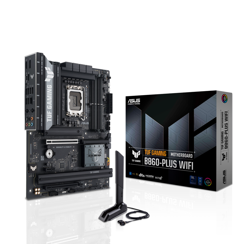Материнская плата ASUS TUF B860-PLUS WIFI, LGA1851, Intel B860, ATX, DDR5