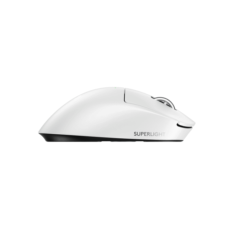 Мышь Logitech G PRO Superlight 2 DEX, радиоканал, 4400 dpi, белый, фото 3