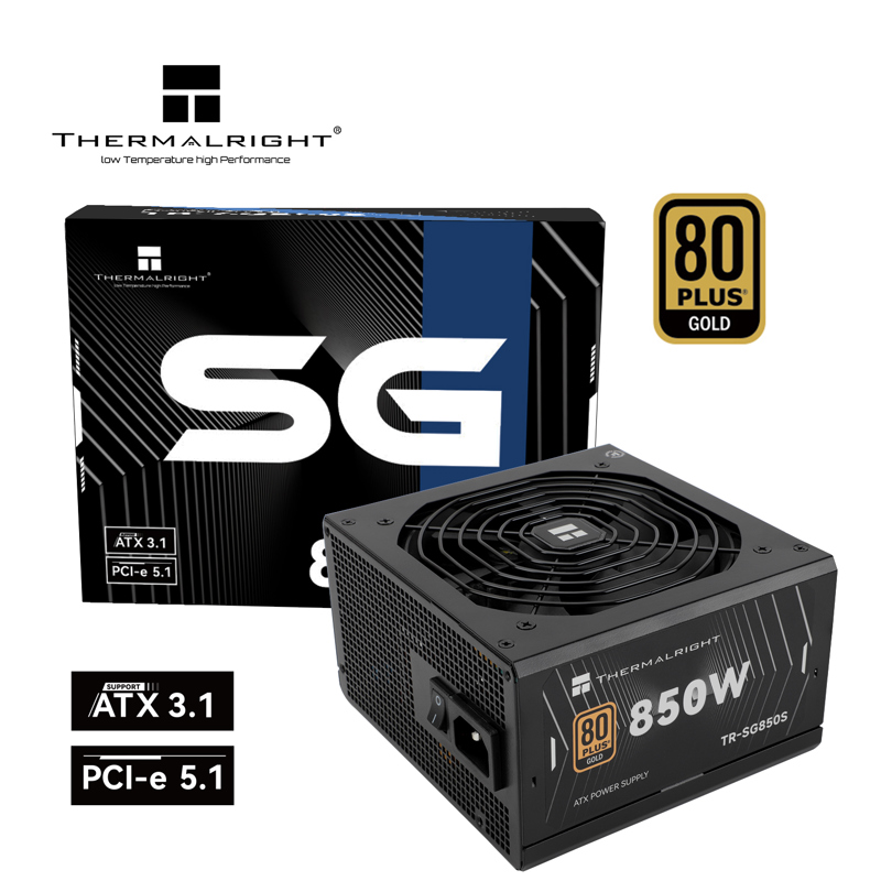 Блок питания Thermalright TR-SG850S, 850 Вт, 80 PLUS Gold, ATX, активный PFC, вентилятор 120x120 мм, фото 5