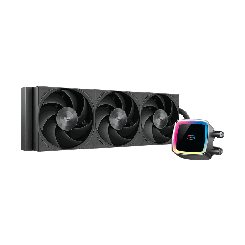 Система жидкостного охлаждения PcCooler DE360 MAX BK, вентилятор 120 мм, шум 34.3 дБА, AM5, фото 2