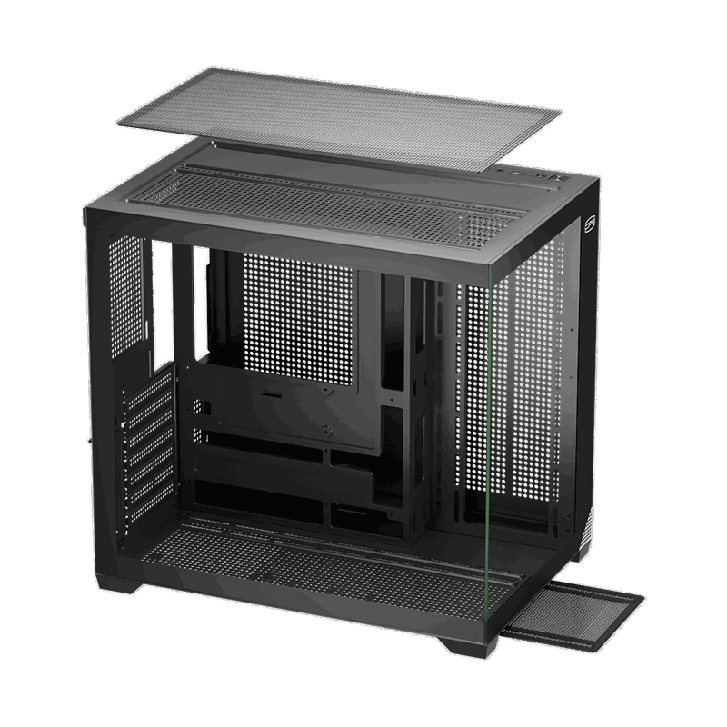 Корпус для ПК PcCooler C3T700 BK, Midi Tower, чёрный, под ATX, mATX, Mini-ITX, фото 8