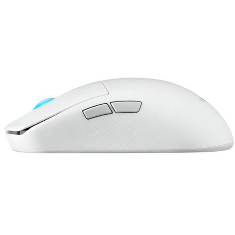 Мышь ASUS P716 ROG HARPE ACE MINI, USB-A, Bluetooth, радиоканал, 42000 dpi, белый, подсветка, фото 5