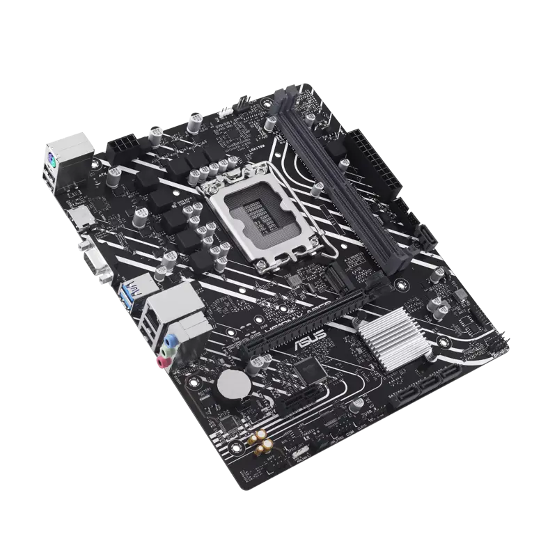 Материнская плата ASUS PRIME H610M-K ARGB, LGA1700, Intel H610, Micro-ATX, DDR5, фото 4