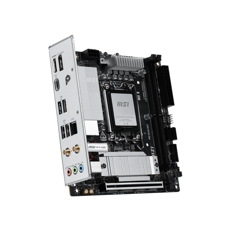 Материнская плата MSI PRO H810I WIFI, LGA1851, Intel H810, ATX, DDR5, фото 4