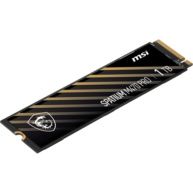 Твердотельный накопитель MSI SSD SPATIUM M470 Pro, 1 ТБ, 3D TLC, чтение 6000 МБ/с, 320 ТБ, фото 3