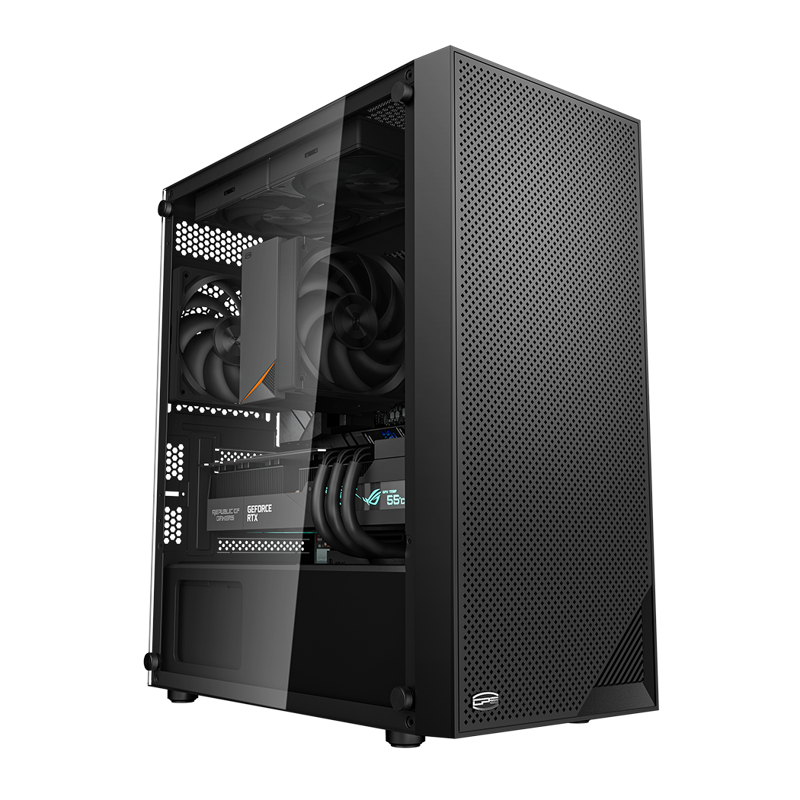Корпус для ПК PcCooler C3B310 BK, Mini Tower, чёрный, под mATX, Mini-ITX