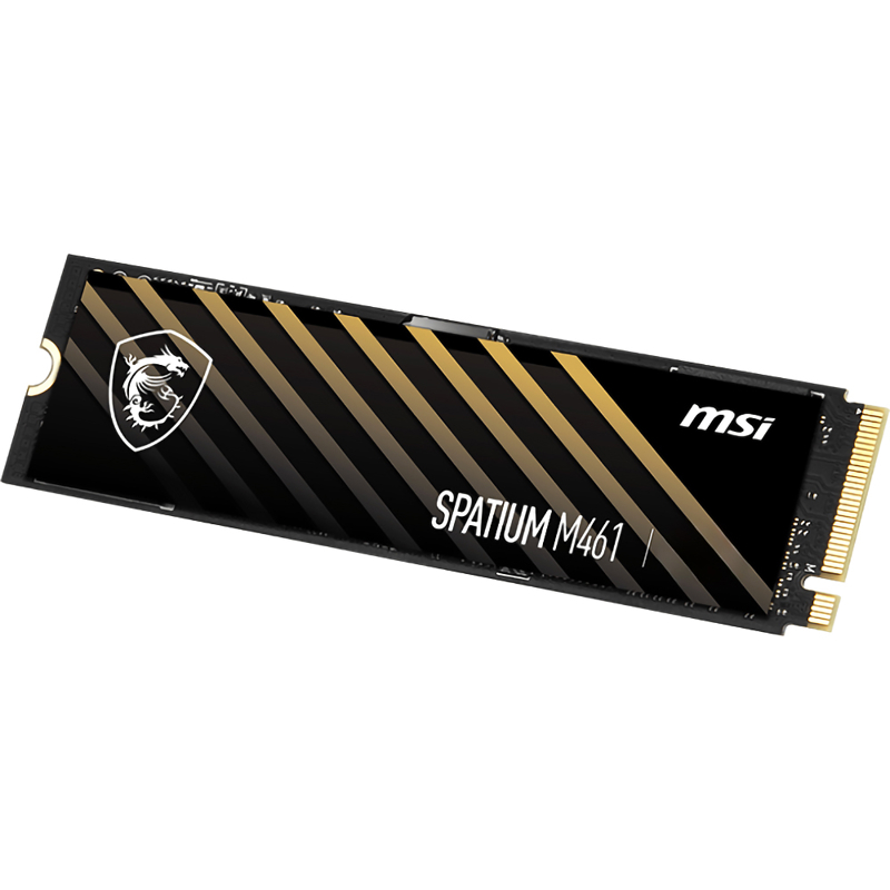 Твердотельный накопитель MSI SSD SPATIUM M461, 1 ТБ, 3D TLC, чтение 5000 МБ/с, 250 ТБ, фото 2