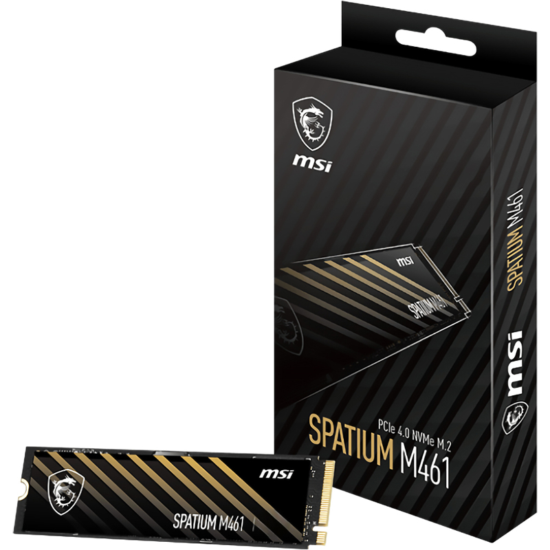 Твердотельный накопитель MSI SSD SPATIUM M461, 1 ТБ, 3D TLC, чтение 5000 МБ/с, 250 ТБ, фото 7