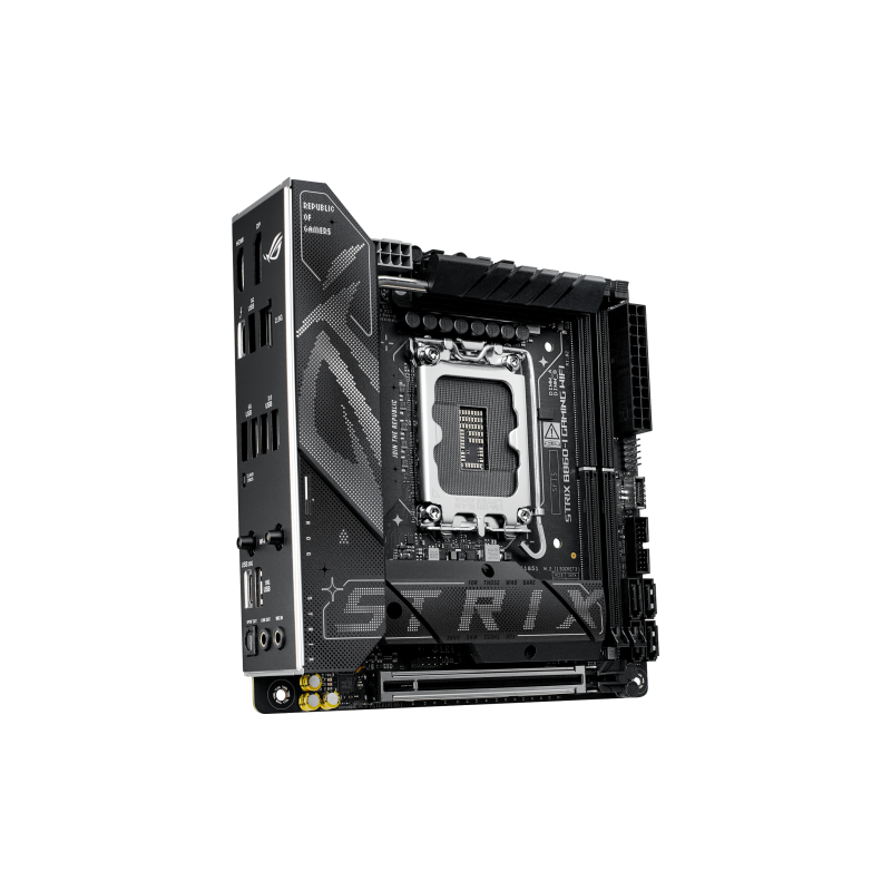 Материнская плата ASUS ROG STRIX B860-I WIFI, LGA1851, Intel B860, mATX, DDR5, фото 23