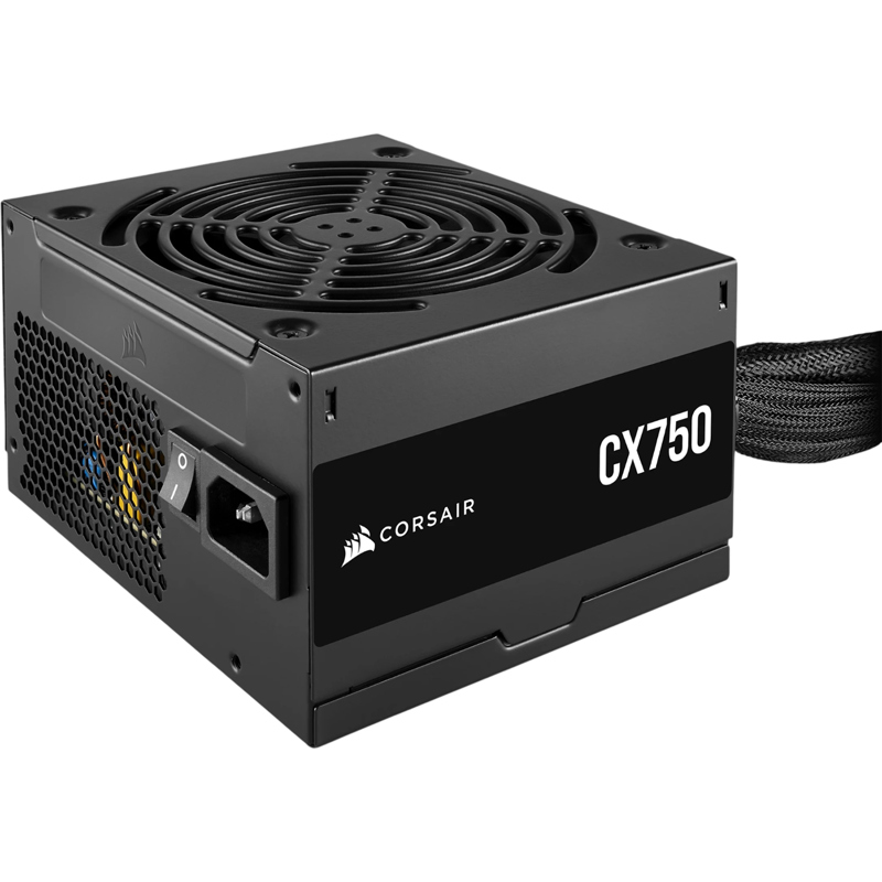 Блок питания Corsair CX750, 750 Вт, 80 PLUS Bronze, ATX, активный PFC, вентилятор 120x120 мм, фото 3