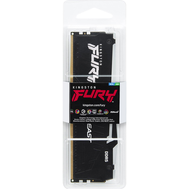 Оперативная память Kingston KF560C36BBE2A-32, 32 ГБ, DDR5, 6000 МГц, DIMM, CL36, фото 5