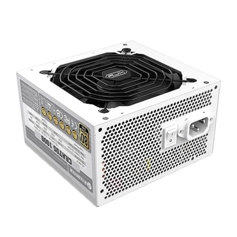 Блок питания Raijintek CRATOS 1200, 80 PLUS Gold, ATX, активный PFC, вентилятор 120x120 мм