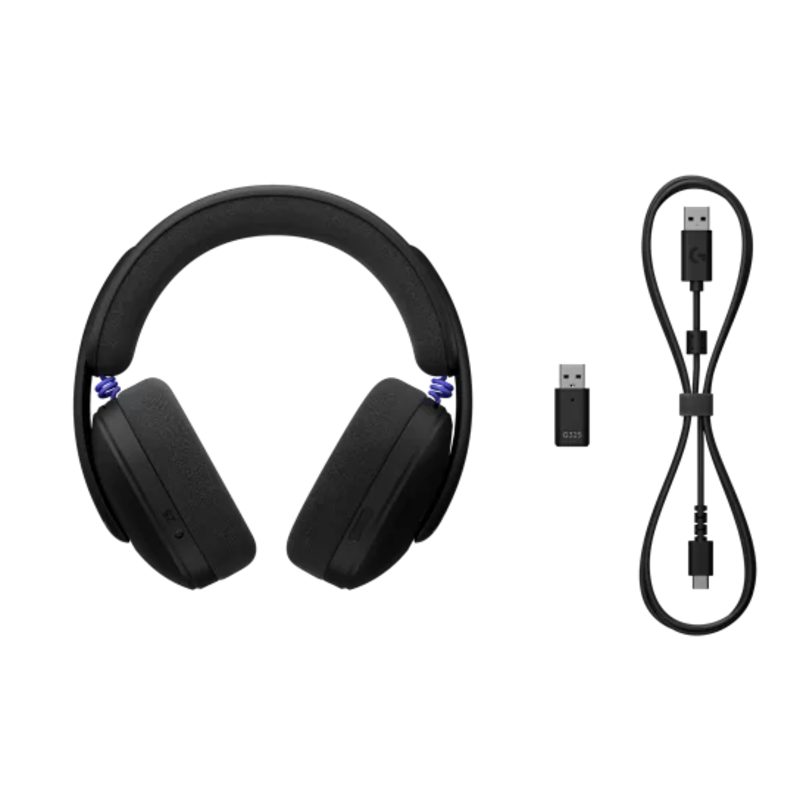 Гарнитура Logitech G325 LIGHTSPEED, Bluetooth 5.2, полноразмерные, чёрный, микрофон встроенный, фото 3