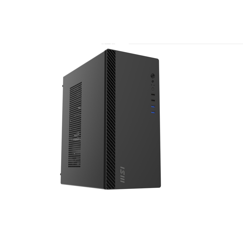Корпус для ПК MSI PRO SHIELD M100P, Midi Tower, чёрный, под mATX, Mini-ITX, материал сталь, фото 30