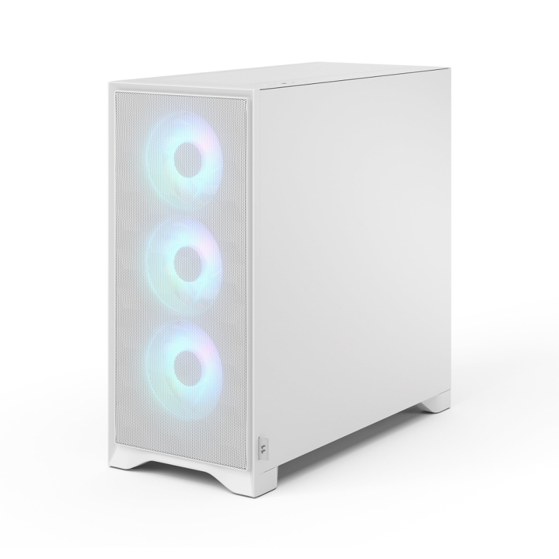 Корпус для ПК Fractal Design Pop 2 Air TG RGB, Midi Tower, белый, под ATX, mATX, mITX, подсветка ARGB, фото 7