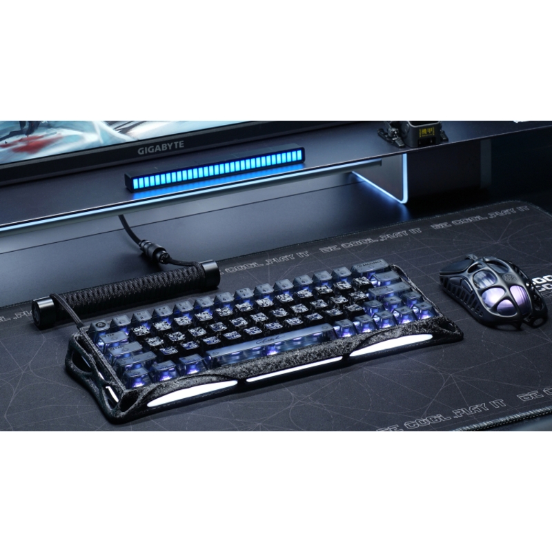 Клавиатура Gravastar Mercury V60Pro CF BLK RU, белый, фото 8