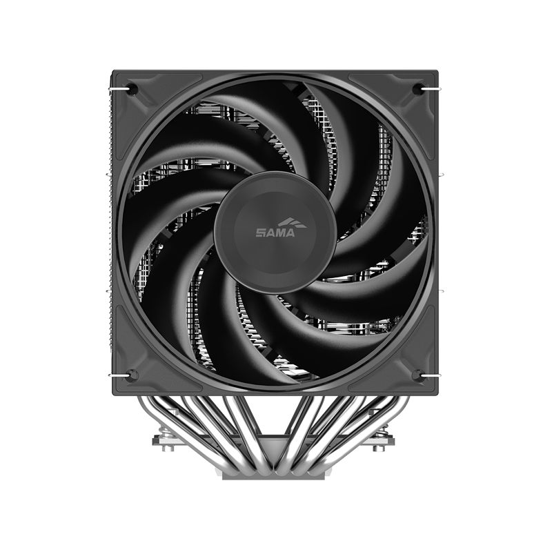Кулер для процессора Sama A60E, AM4, AM5, LGA1150, LGA1151, LGA1151-v1 и др., до 265 Вт, шум 29 дБА