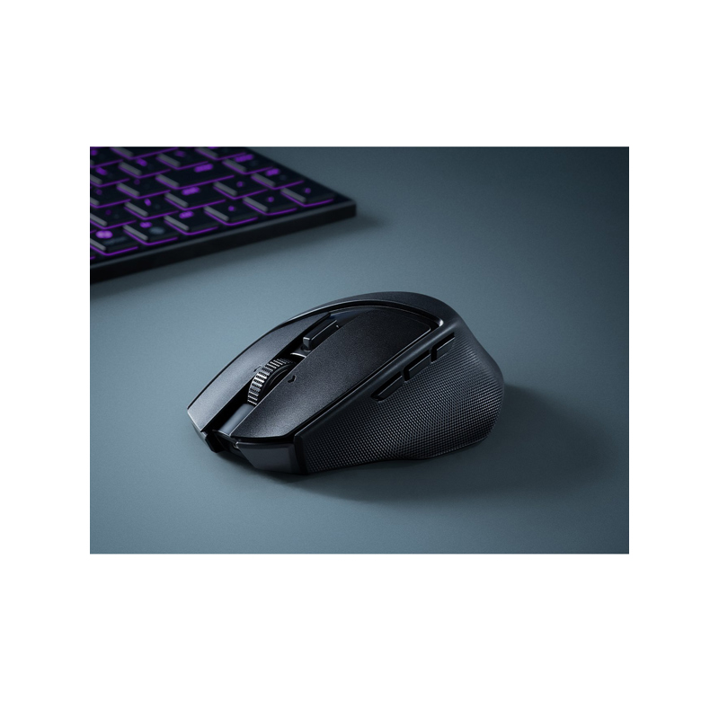 Мышь Razer Basilisk Mobile, USB-C, Bluetooth, радиоканал, 18000 dpi, чёрный, подсветка, фото 6