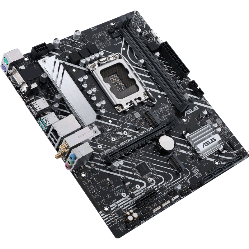 Материнская плата ASUS PRIME H610M-A WIFI D4, LGA1700, Intel H610, Micro-ATX, DDR4, фото 4