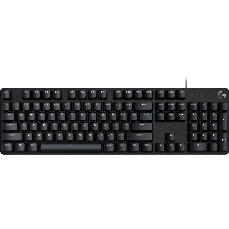 Клавиатура Logitech G413 SE Mechanical, проводное подключение, USB-A, механические, чёрный, подсветка