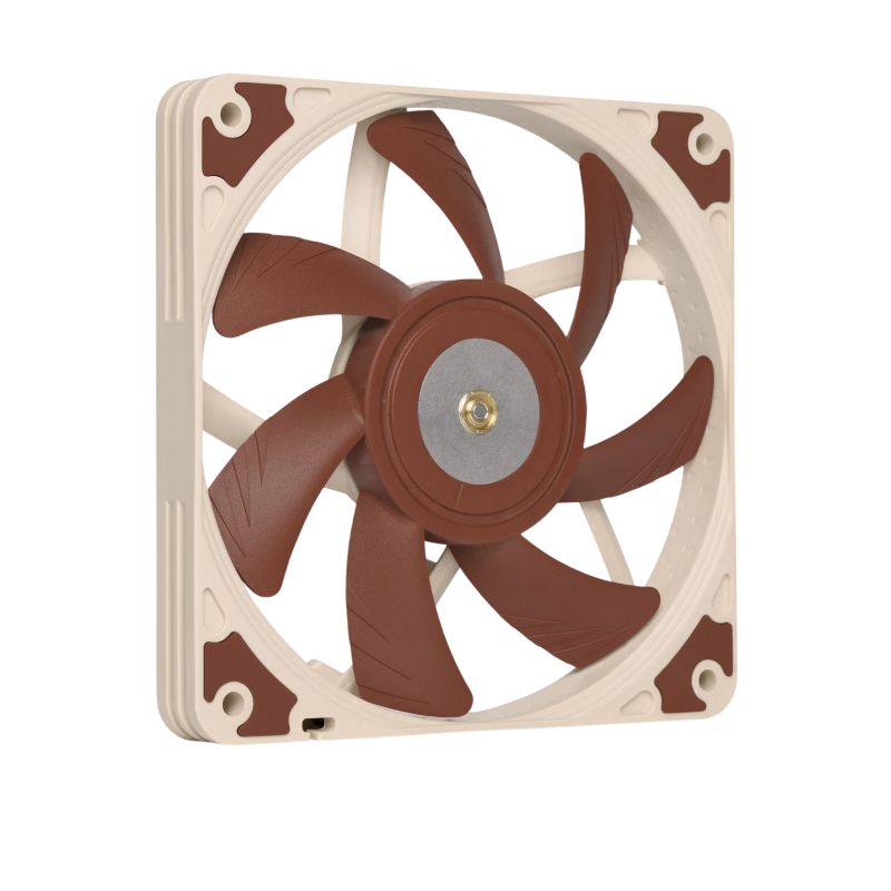 Корпусной вентилятор Noctua Cooler NF-A12x15 PWM, вентилятор 120 мм, 1850 об/мин, бежевый, шум 23.9 дБА