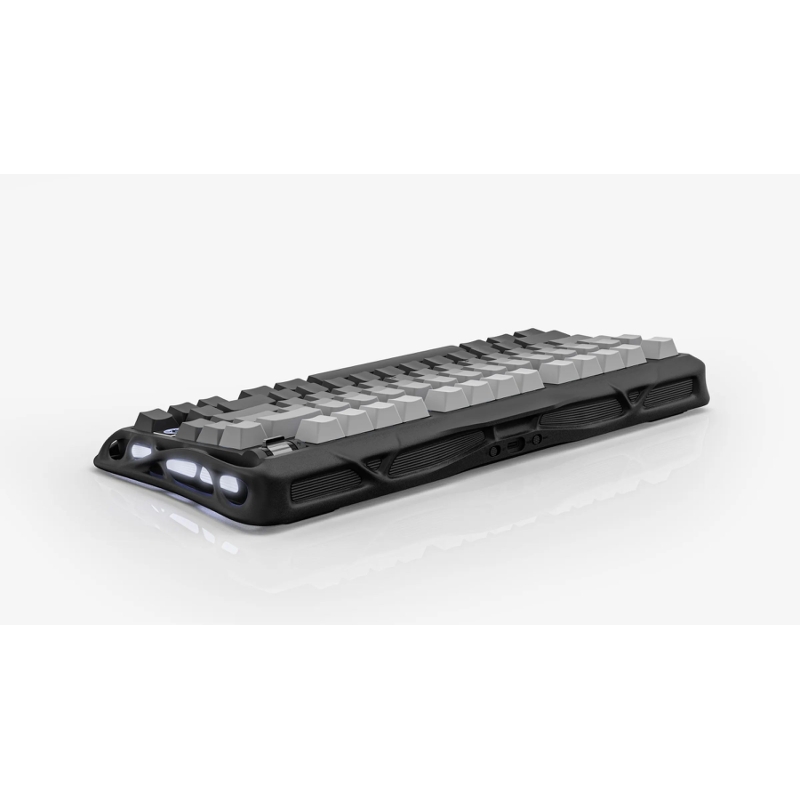 Клавиатура Gravastar Mercury K1 GBLK RU, USB-C, Bluetooth, радиоканал, механические, серый, подсветка, фото 3