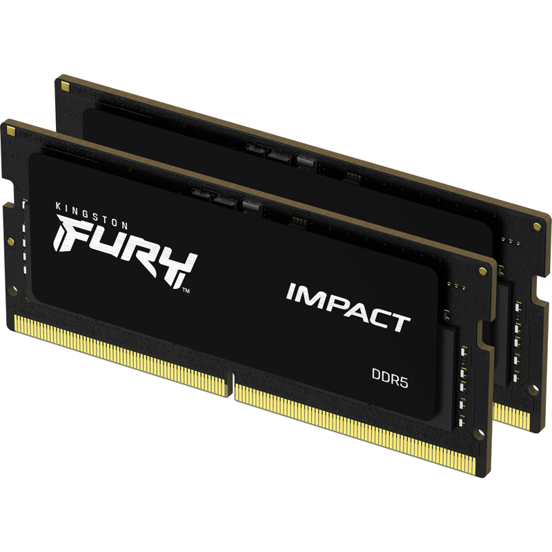 Оперативная память Kingston KF548S38IBK2-16, 16 ГБ (2x8 ГБ), DDR5, 4800 МГц, SO-DIMM, PC5-38400, CL38, фото 3