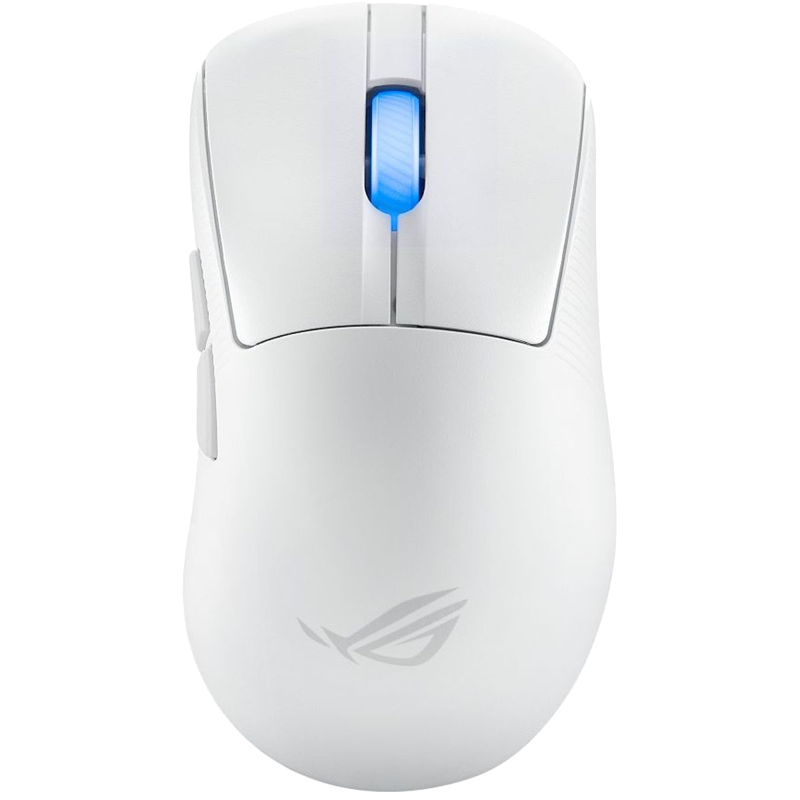 Мышь ASUS P714 ROG KERIS II WL ACE, USB-A, Bluetooth, радиоканал, 42000 dpi, белый, подсветка
