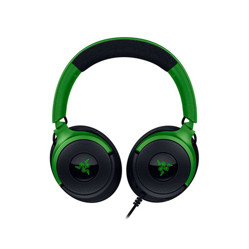 Гарнитура Razer Kraken V4 X - Minecraft, проводное подключение, USB Type-A, USB Type-C, зелёный, фото 7