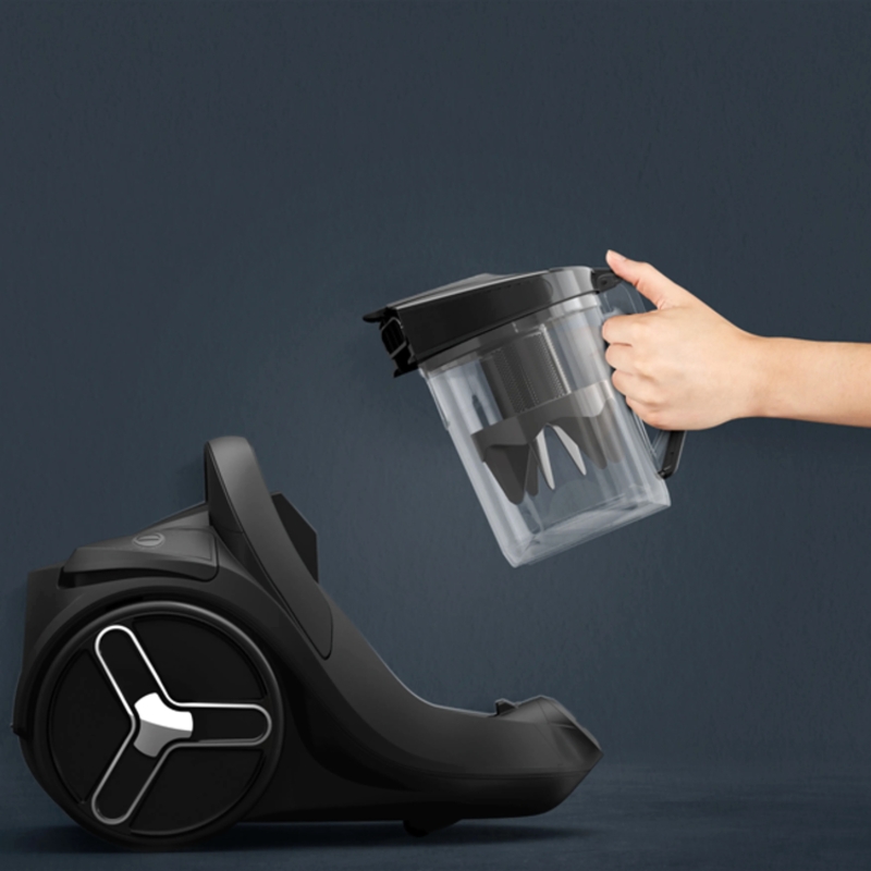 Пылесос Tefal TW7B32EA, уборка сухая, контейнер, чёрный, проводное подключение, фото 4