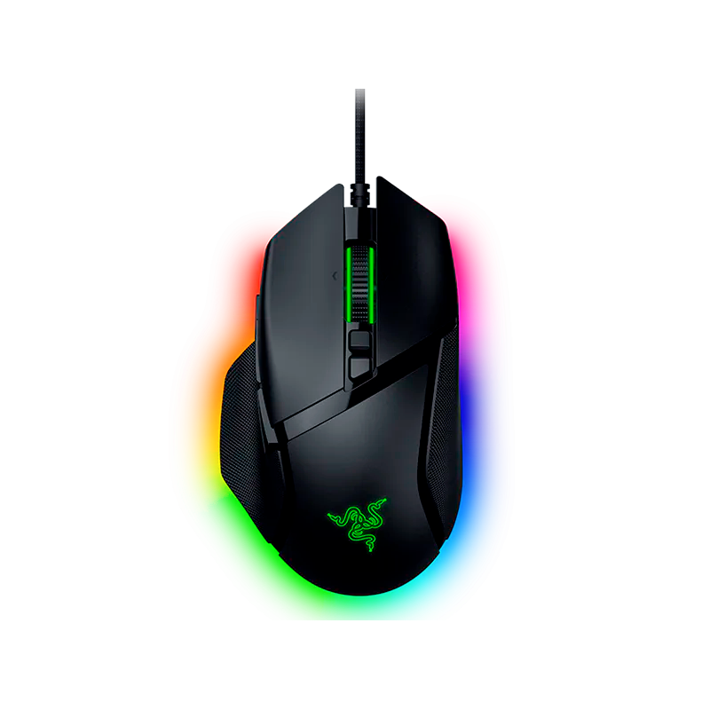 Мышь Razer Basilisk V3 35K, проводное подключение, USB-C, 35000 dpi, чёрный, подсветка