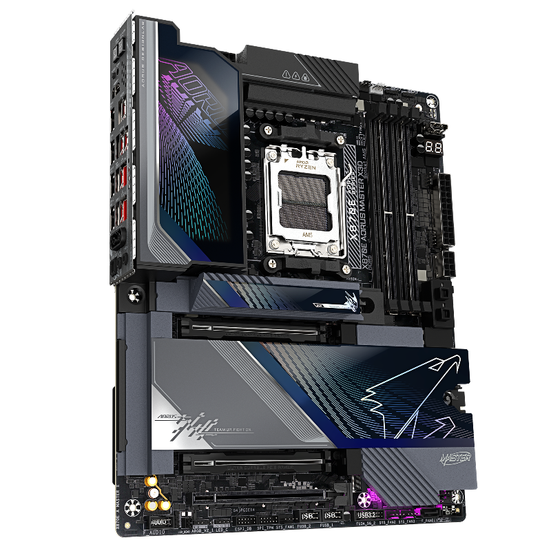 Материнская плата Gigabyte X870E A MASTER X, AM5, AMD X870E, ATX, DDR5, фото 3