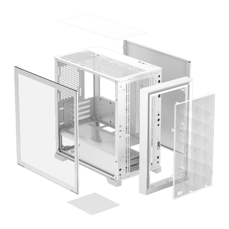 Корпус для ПК PcCooler C3D310 WH, Mini Tower, белый, под mATX, Mini-ITX, фото 4