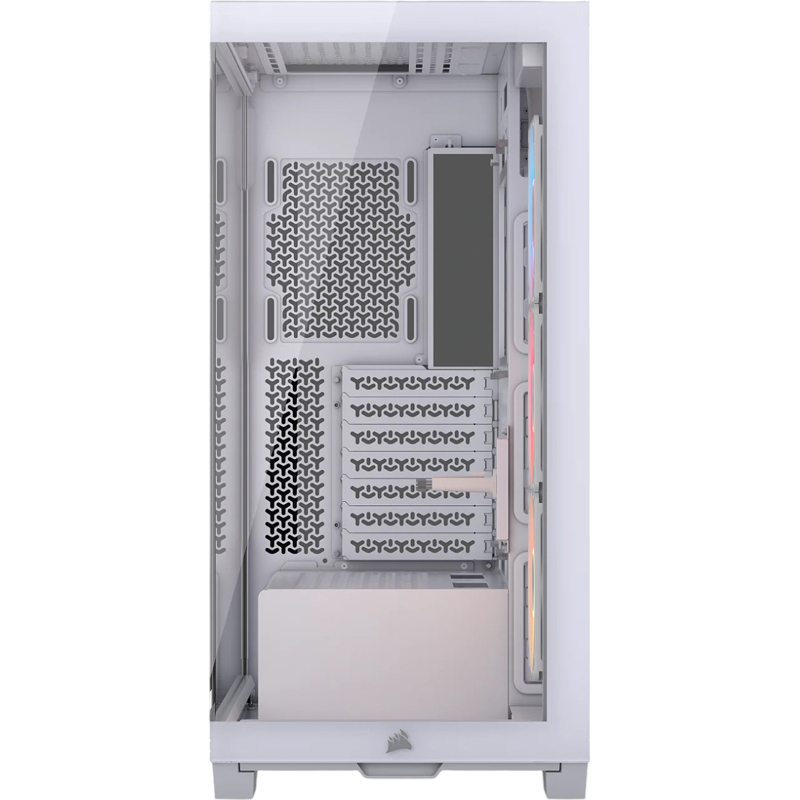 Корпус для ПК Corsair 3500X RS-R ARGB, Midi Tower, белый, под ATX, E-ATX, mATX, Mini-ITX, подсветка ARGB, фото 5