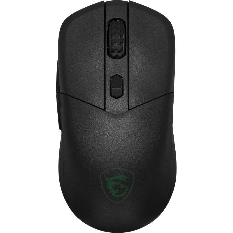 Мышь MSI VERSA 300 W, USB-A, Bluetooth, радиоканал, 8000 dpi, чёрный, подсветка