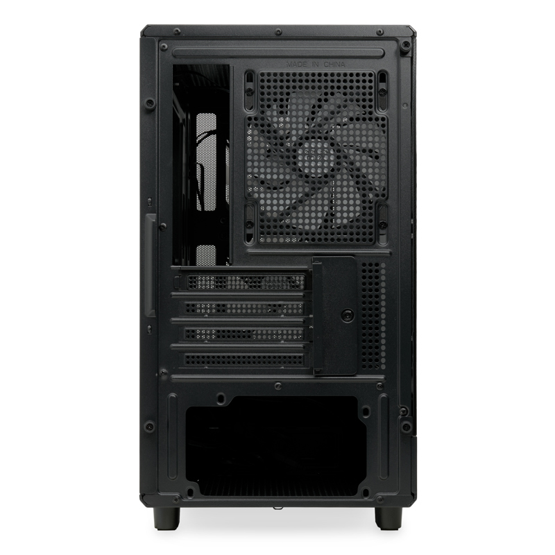 Корпус для ПК Hspd M310, Mini Tower, чёрный, под mATX, Mini-ITX, материал закалённое стекло, сталь, фото 5