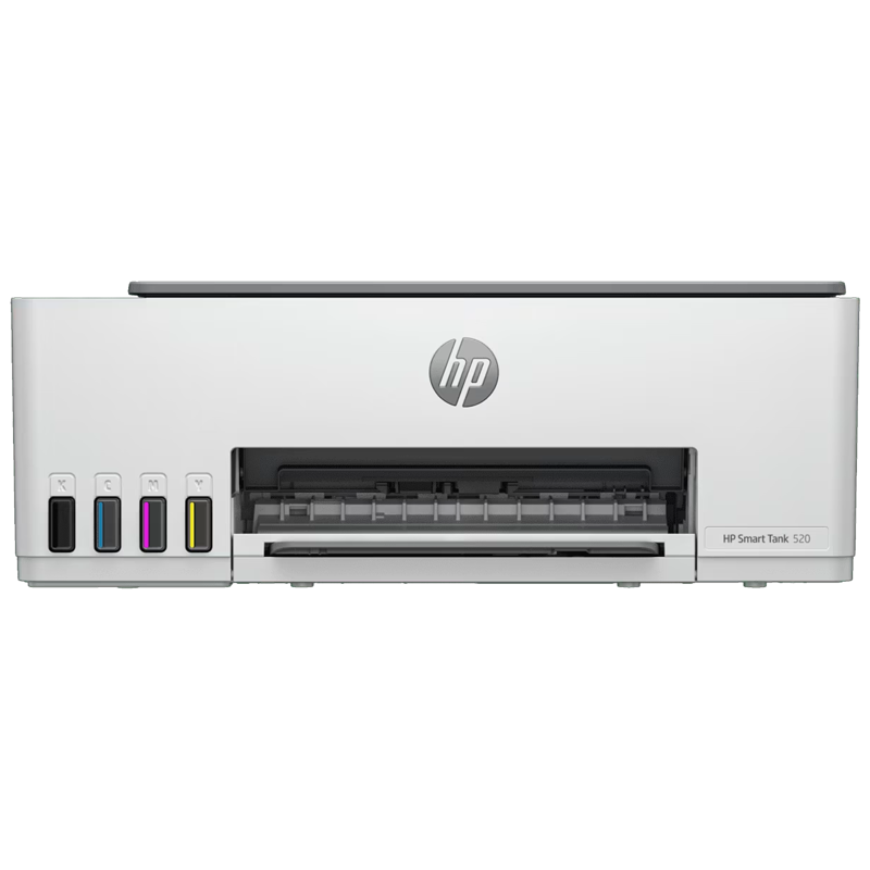 МФУ струйное HP Smart Tank 520, A4, цветная печать, 12 стр./мин, сканирование 1200x1200 dpi, USB