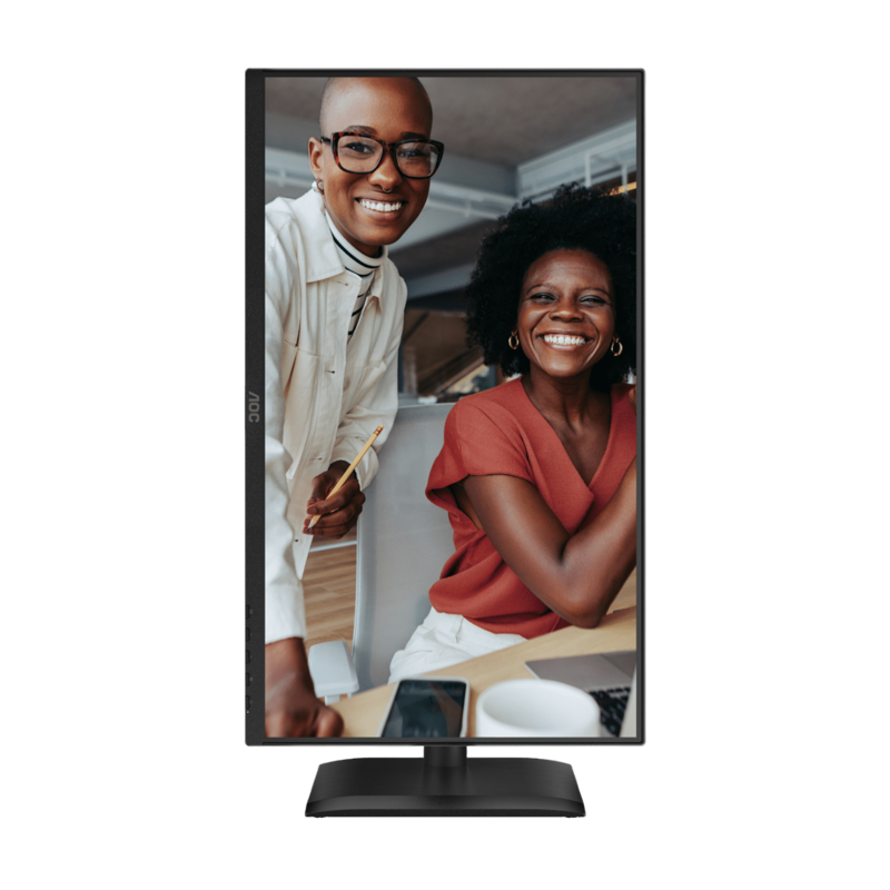 Монитор AOC 24E4U, 23.8 дюйма, 1920x1080, 120 Гц, IPS, чёрный, Audio in x 1, Audio out x 1 и др., фото 5
