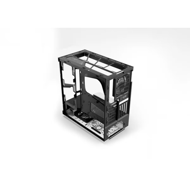 Корпус для ПК Hyte Y40, Midi Tower, белый, чёрный, под ATX, mATX, Mini-ITX, фото 6