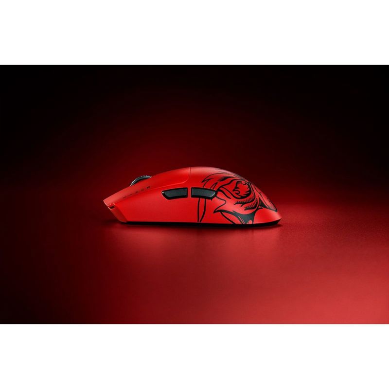 Мышь Razer Viper V3 Pro - Faker, USB-C, радиоканал, 35000 dpi, красный, фото 7